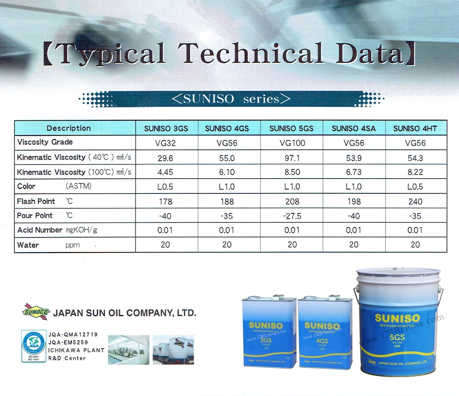 太陽(yáng)4GSD冷凍機(jī)油